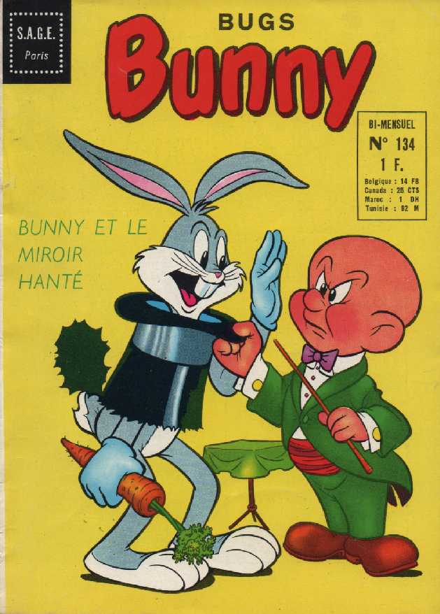 Scan de la Couverture Bugs Bunny 2 n 134